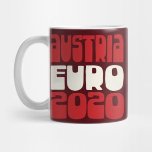 Austria / Euro 2020 Football Fan Design Mug